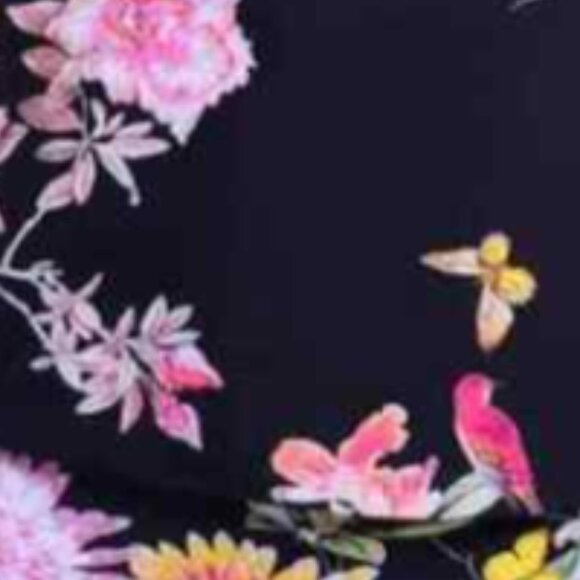 Brand New Rachel by Rachel Roy One-Piece Navy Floral Swimsuit - Picture 12 of 12